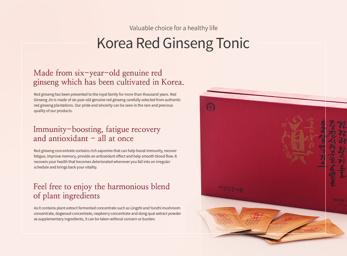 Korea Red Ginseng Tonic